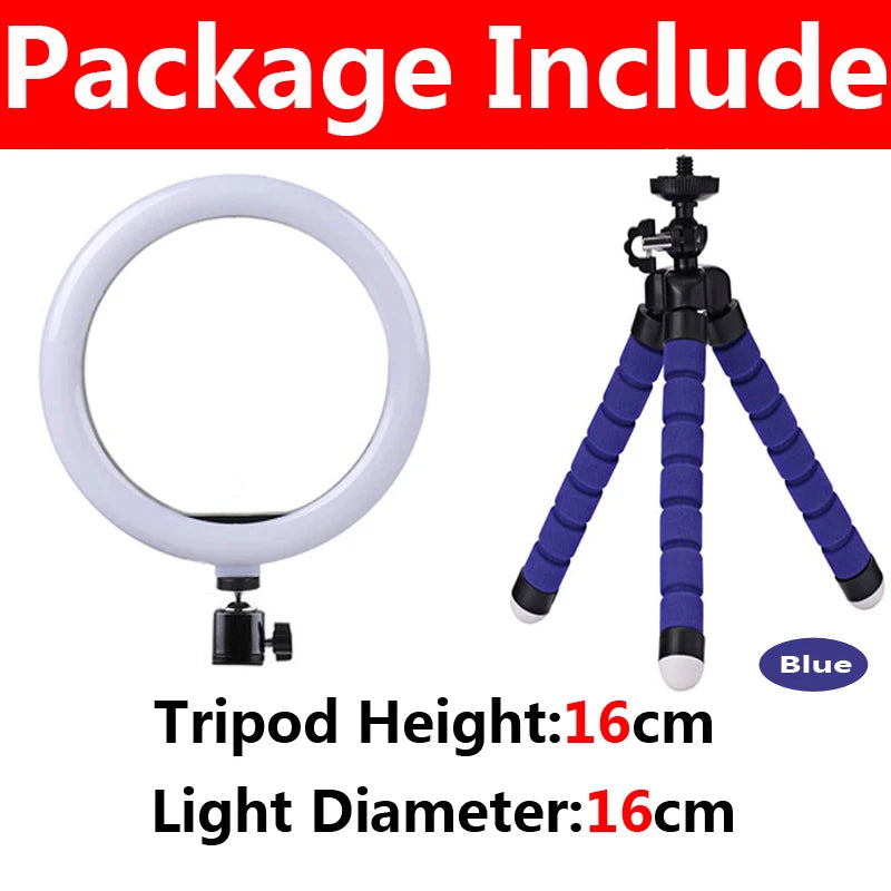 Ring Light LED Trépied — Kit Créateur