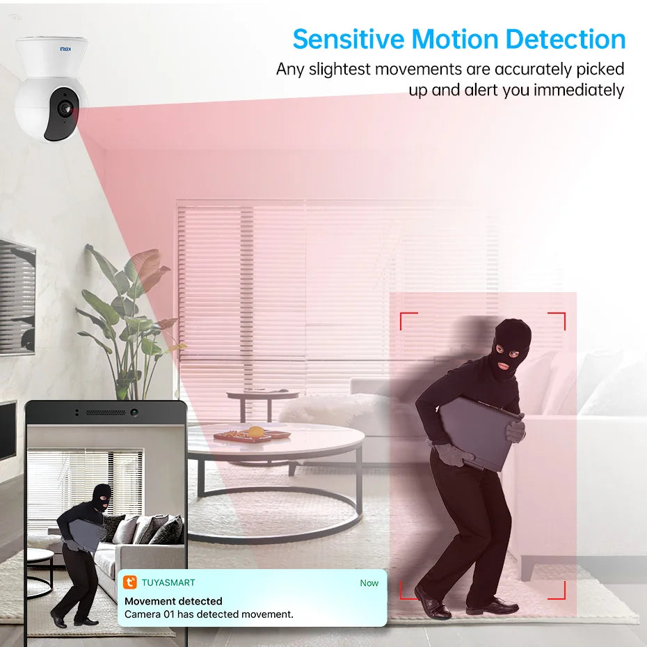 Caméra WiFi 4K Auto-Tracking IA — KERUI