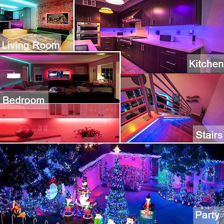Ruban LED RGB Smart WiFi — Décoration & Ambiance