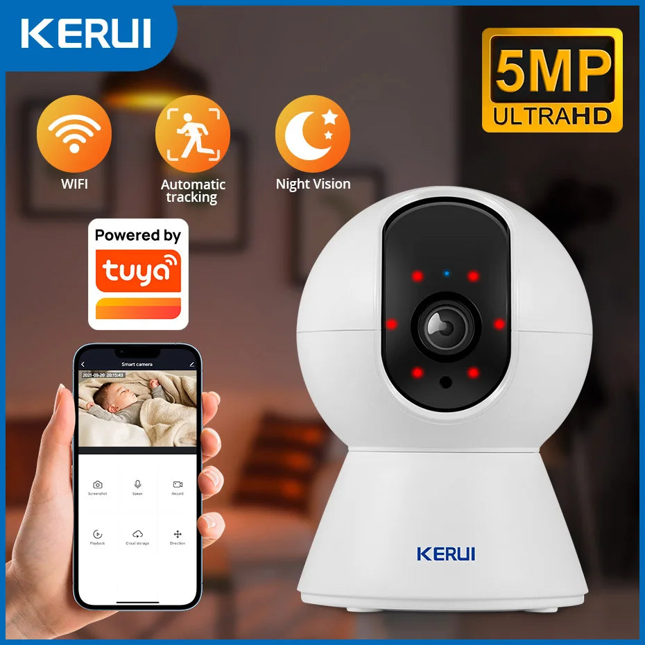 Caméra WiFi 4K Auto-Tracking IA — KERUI