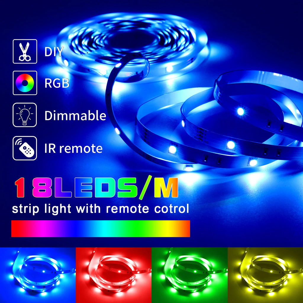 Ruban LED RGB Smart WiFi — Décoration & Ambiance